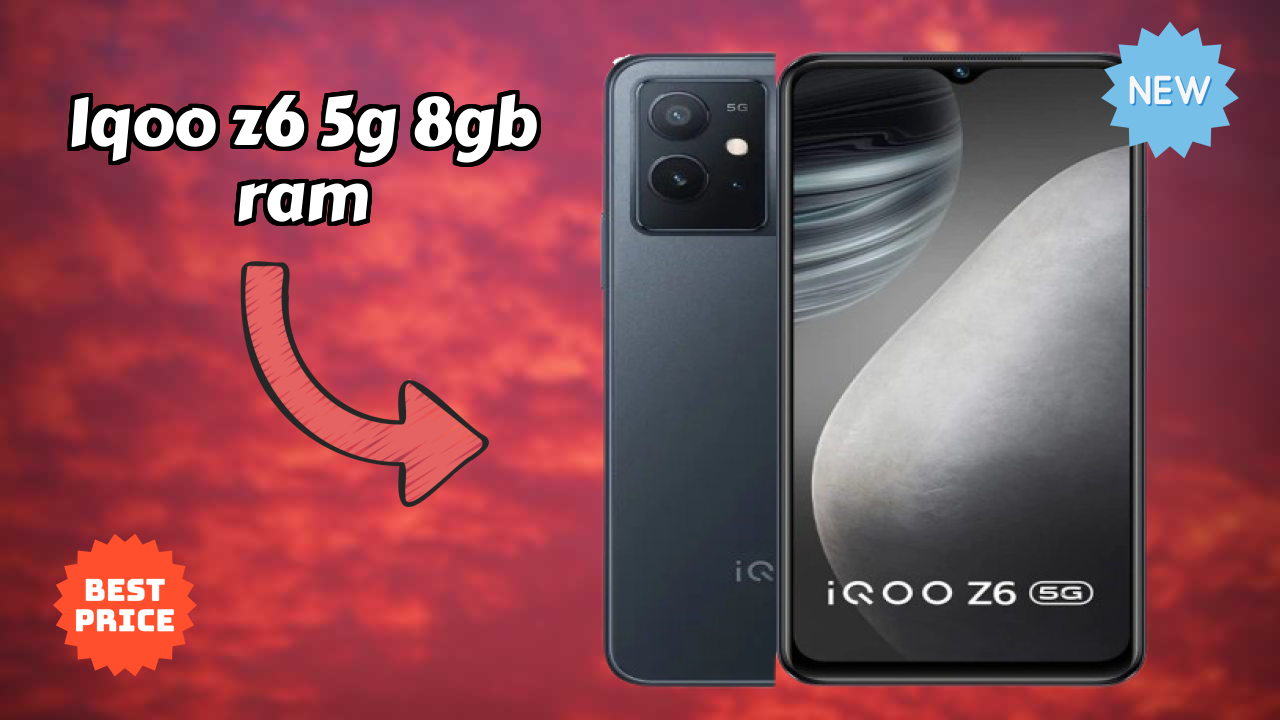 IQOO Z6 5G 8GB RAM at ₹17,999 - Complete Specifications