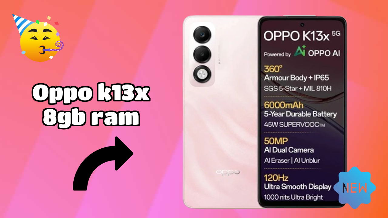 OPPO K13x 8GB RAM Display Review: LCD Quality