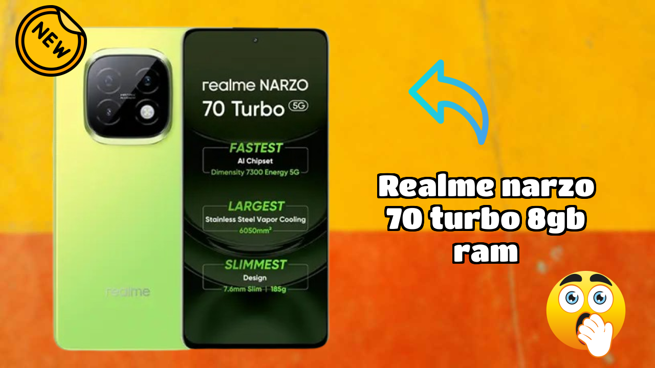 Realme Narzo 70 Turbo 8GB RAM Gaming Benchmarks: MediaTek Dimensity 7300 Energy Tested