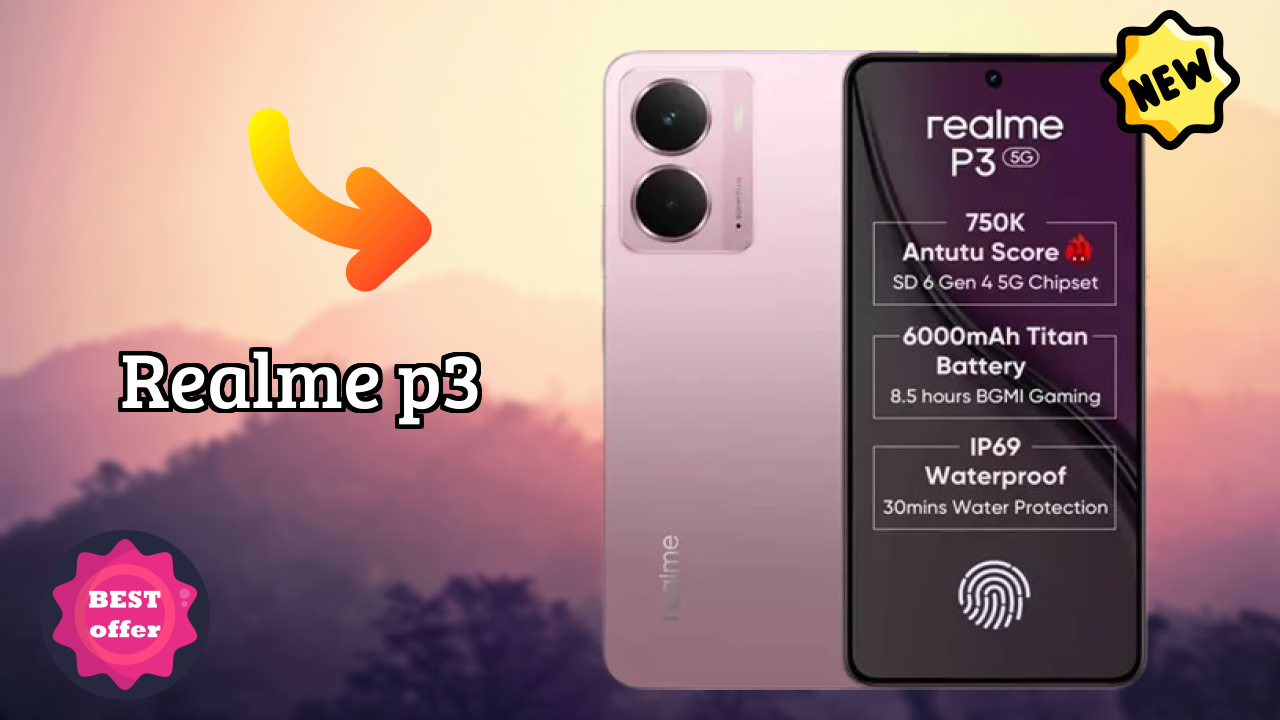 Realme P3 Display Technology: AMOLED Quality