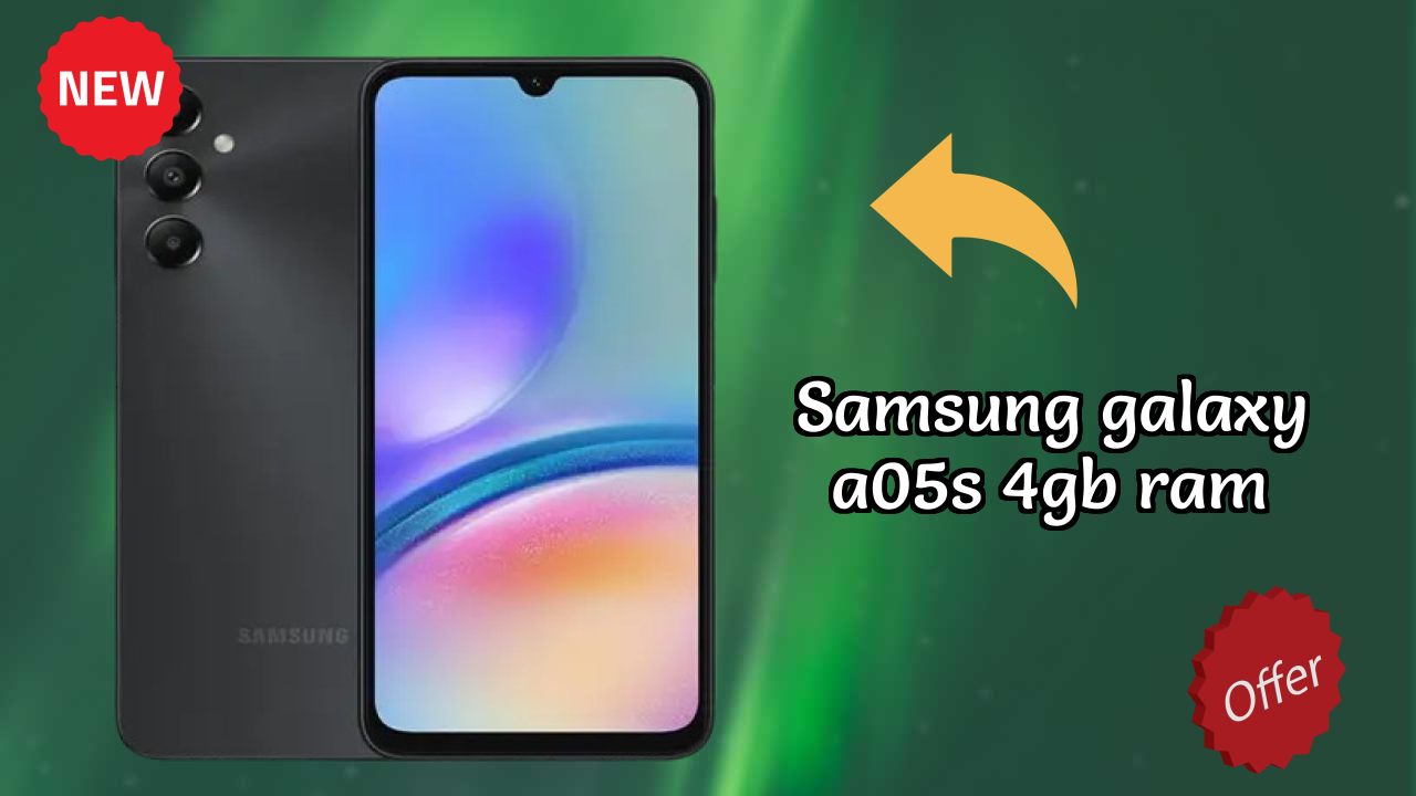 Samsung Galaxy A05s 4GB RAM at ₹13,499 - Complete Buying Guide