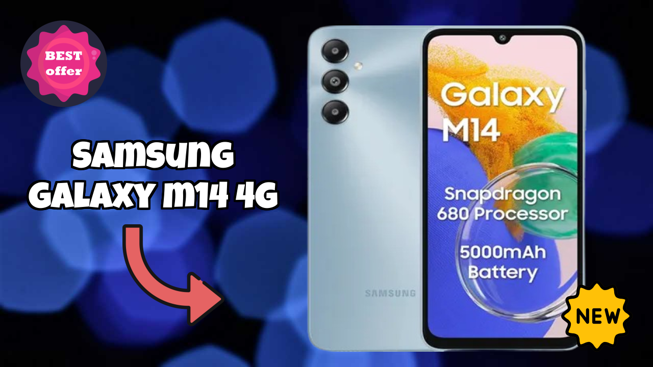 Samsung Galaxy M14 4G Display Quality: 6.7 Inches (17.02 Cm) Screen Review